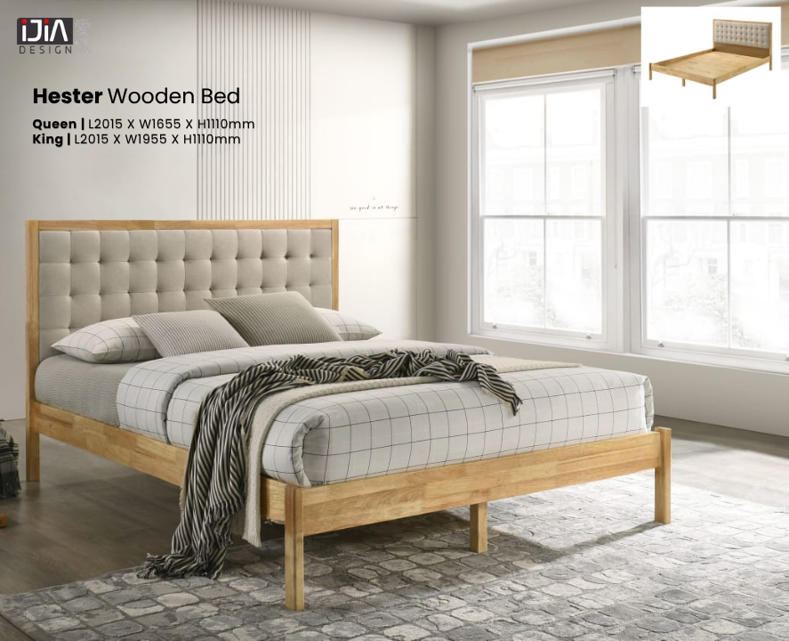 Wooden Bed