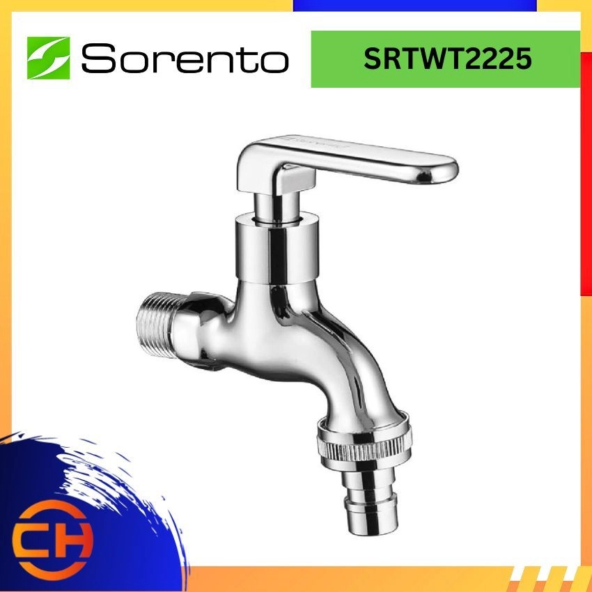 SORENTO BATHROOM HOSE BIP TAP SRTWT2225 Hose Bib Tap 3/4” Nozzle ( L105MM x W50MM x H105MM )