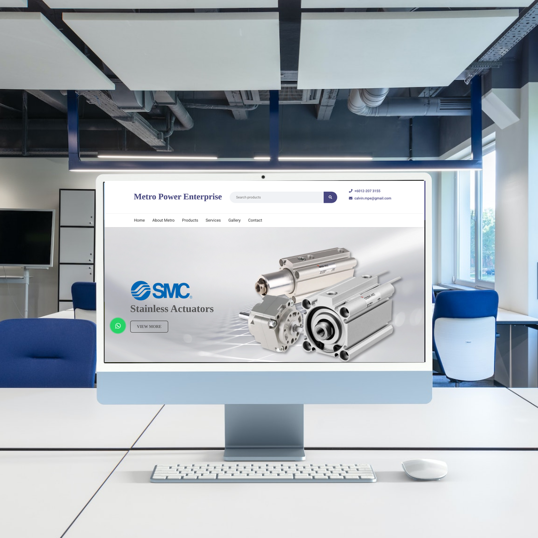 Metro Power Enterprise Website Design & SEO | Selangor