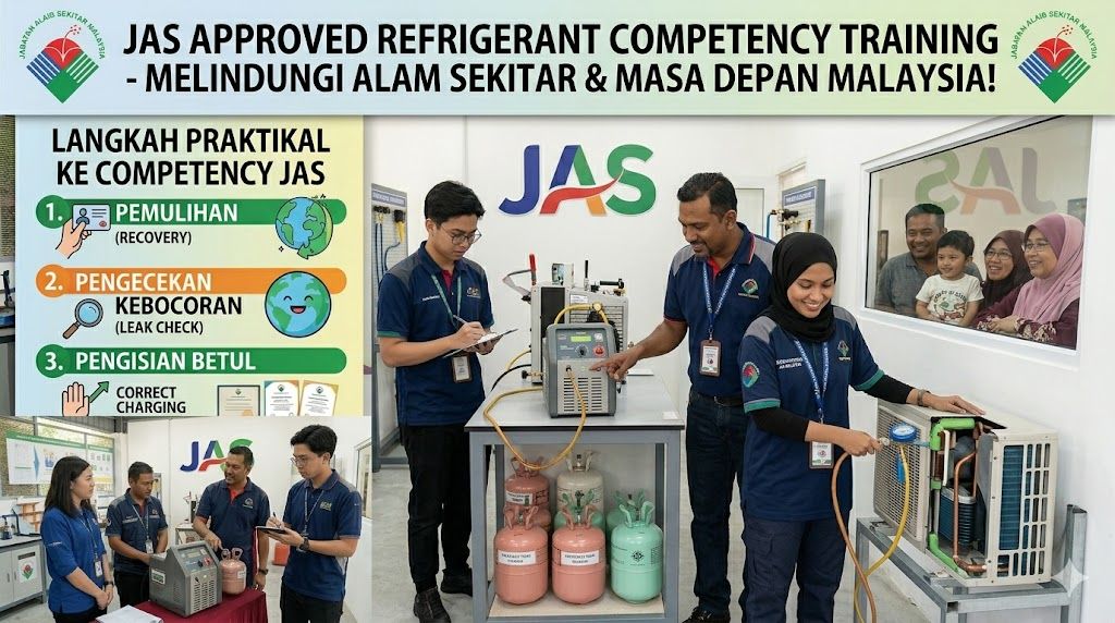 JAS approved refrigerant training progrm