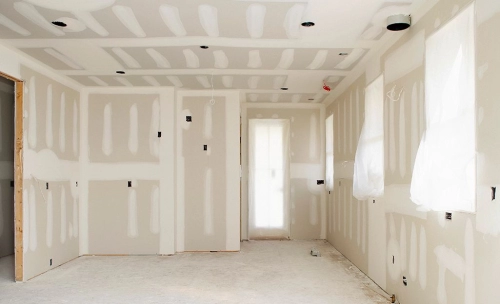 White Drywall For Construction Purpose