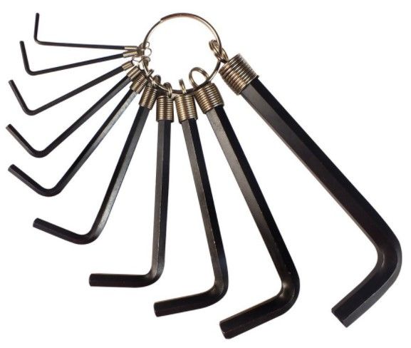 Hex Key Set 10pc Ring MM