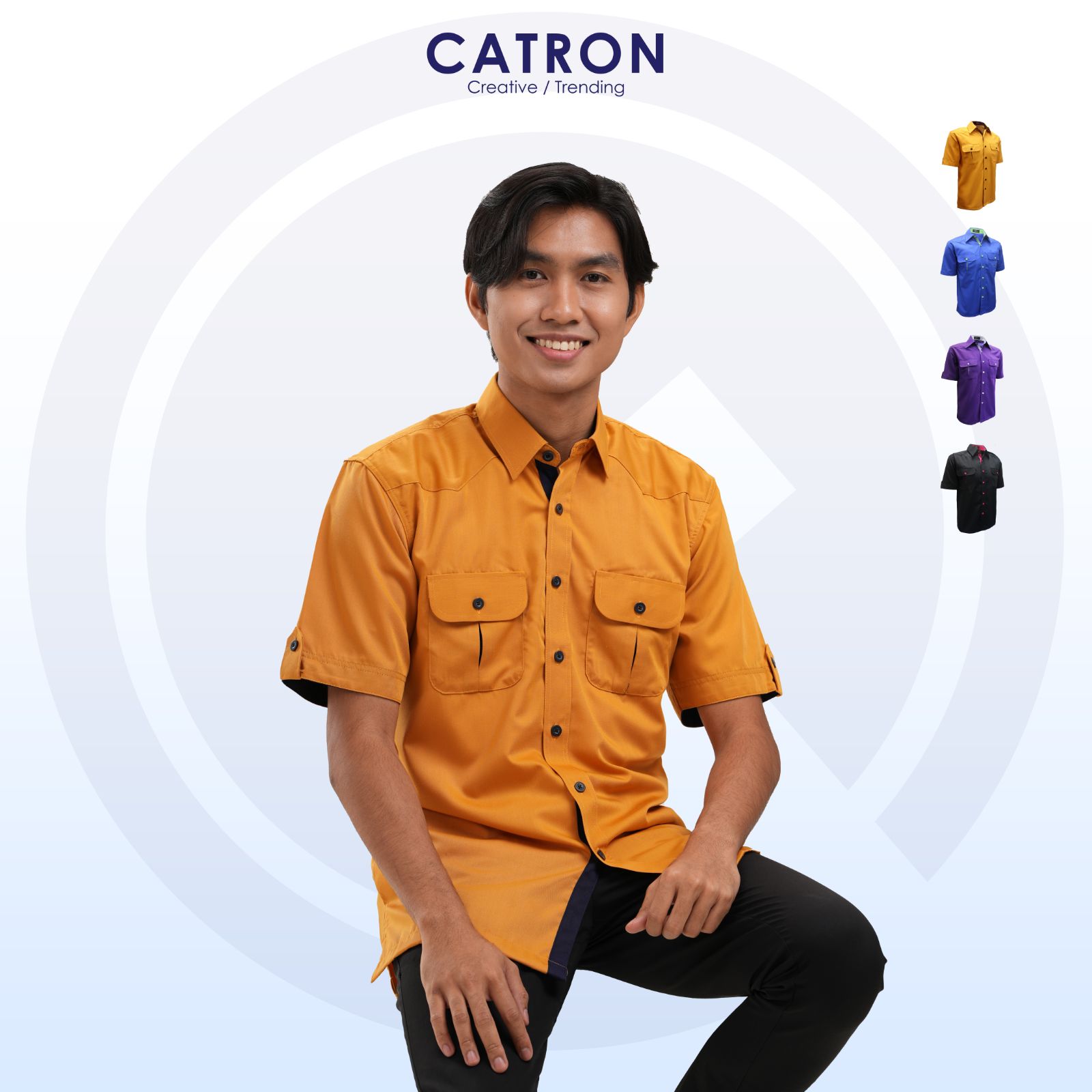 FC 882 Polycotton Unisex Short Sleeve Corporate Shirt