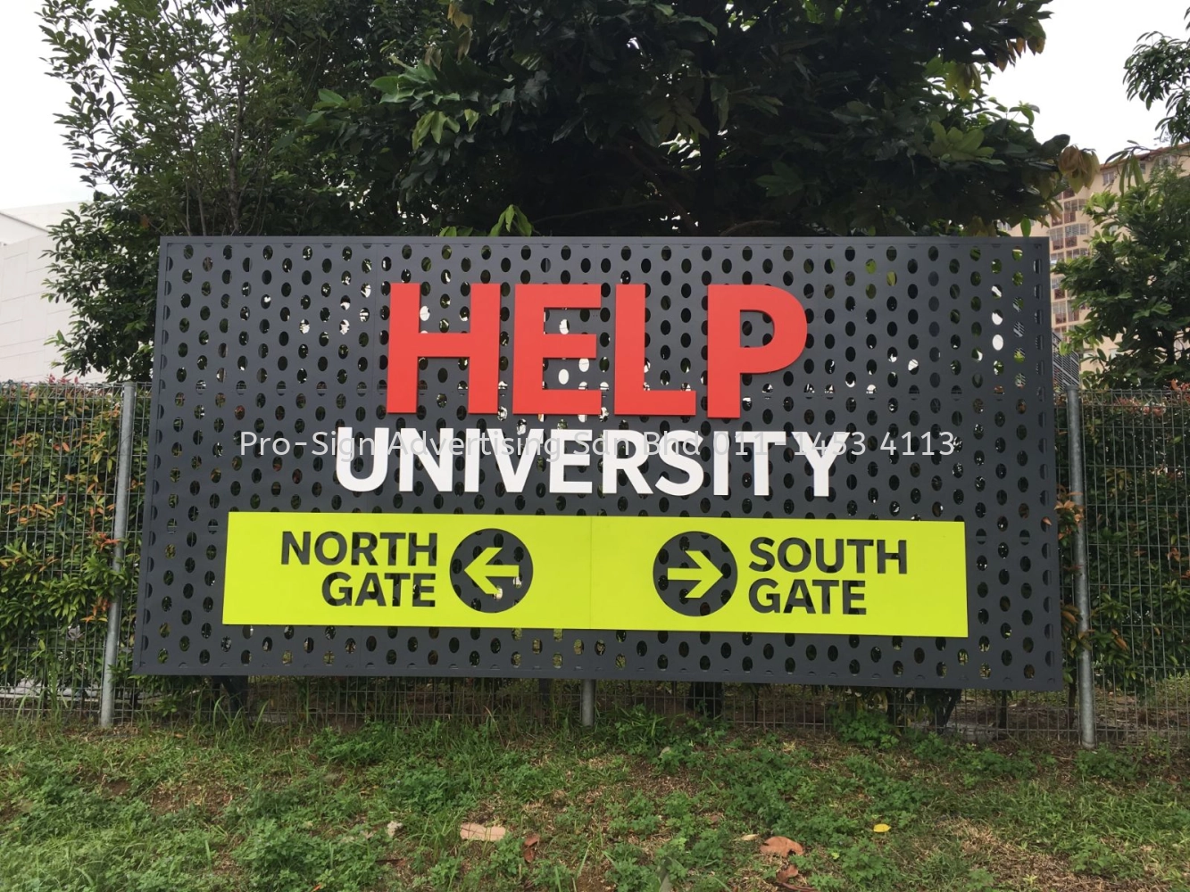 PVC FOAM BOARD CUT OUT LETTERING WITH ROUTER CUT ACP PANEL BASE (HELP ...