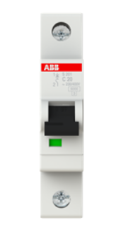 ABB	S201-C20 MINIATURE CIRCUIT BREAKER MCB 1P 20A