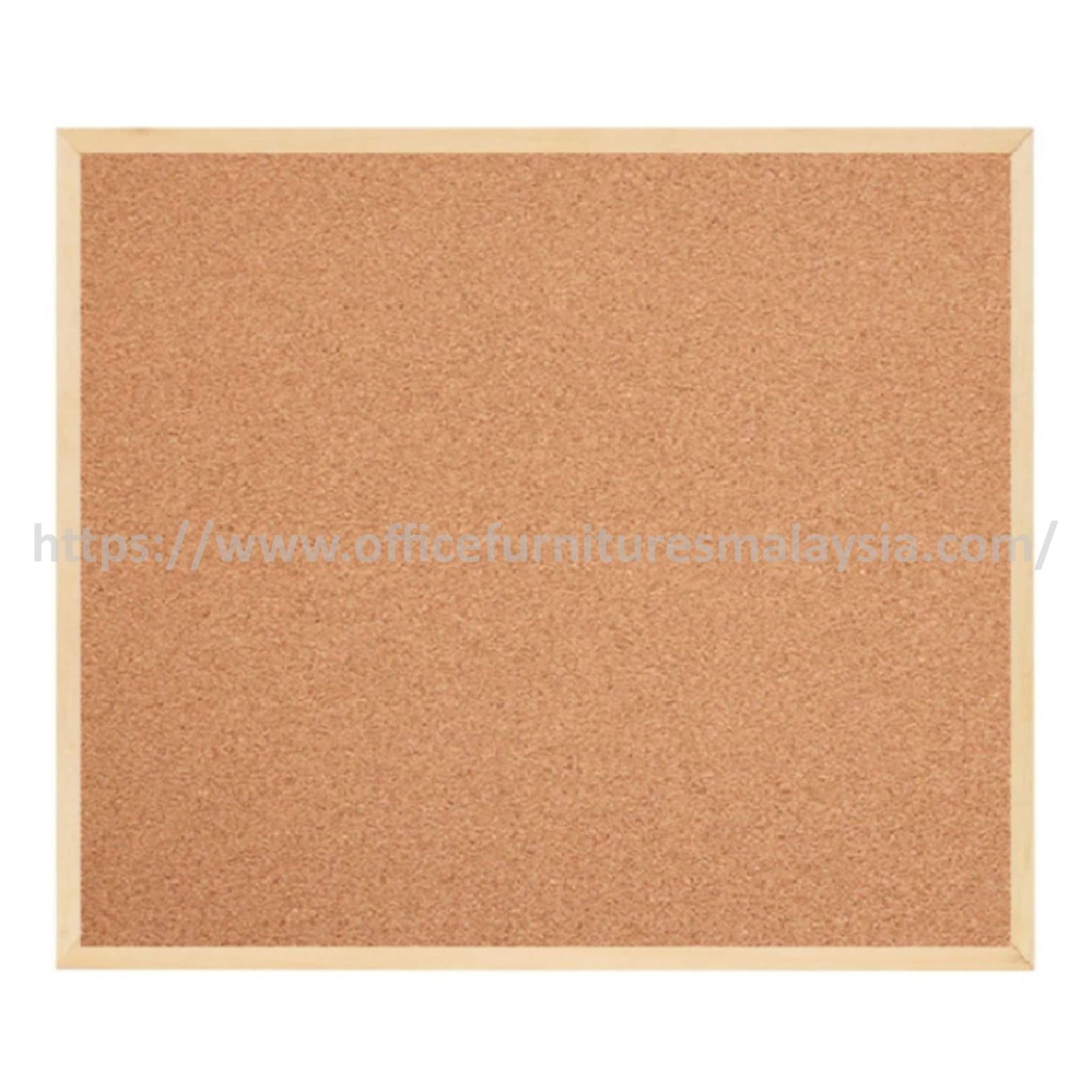3 ft x 4 ft Basic Wooden Frame Cork Board OFMEC034C