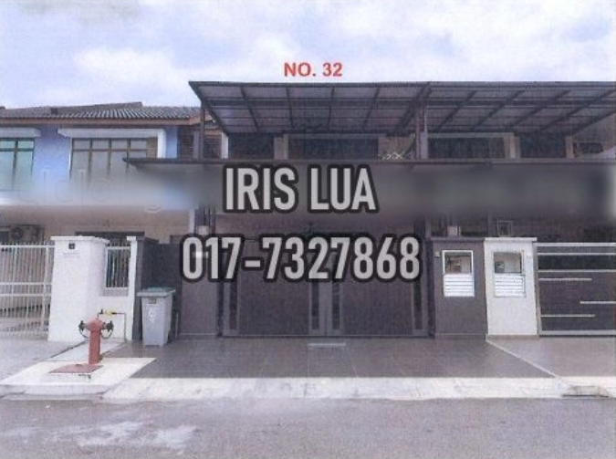 Taman Mutiara Gading @2 Storey Terrace House Bank Lelong/Auction