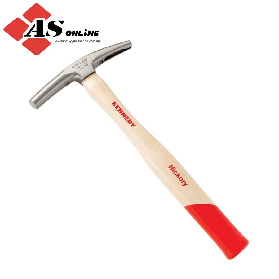 KENNEDY Upholstery Hammer, 7oz., Wood Shaft, Waxed Shaft / Model: KEN5257550K