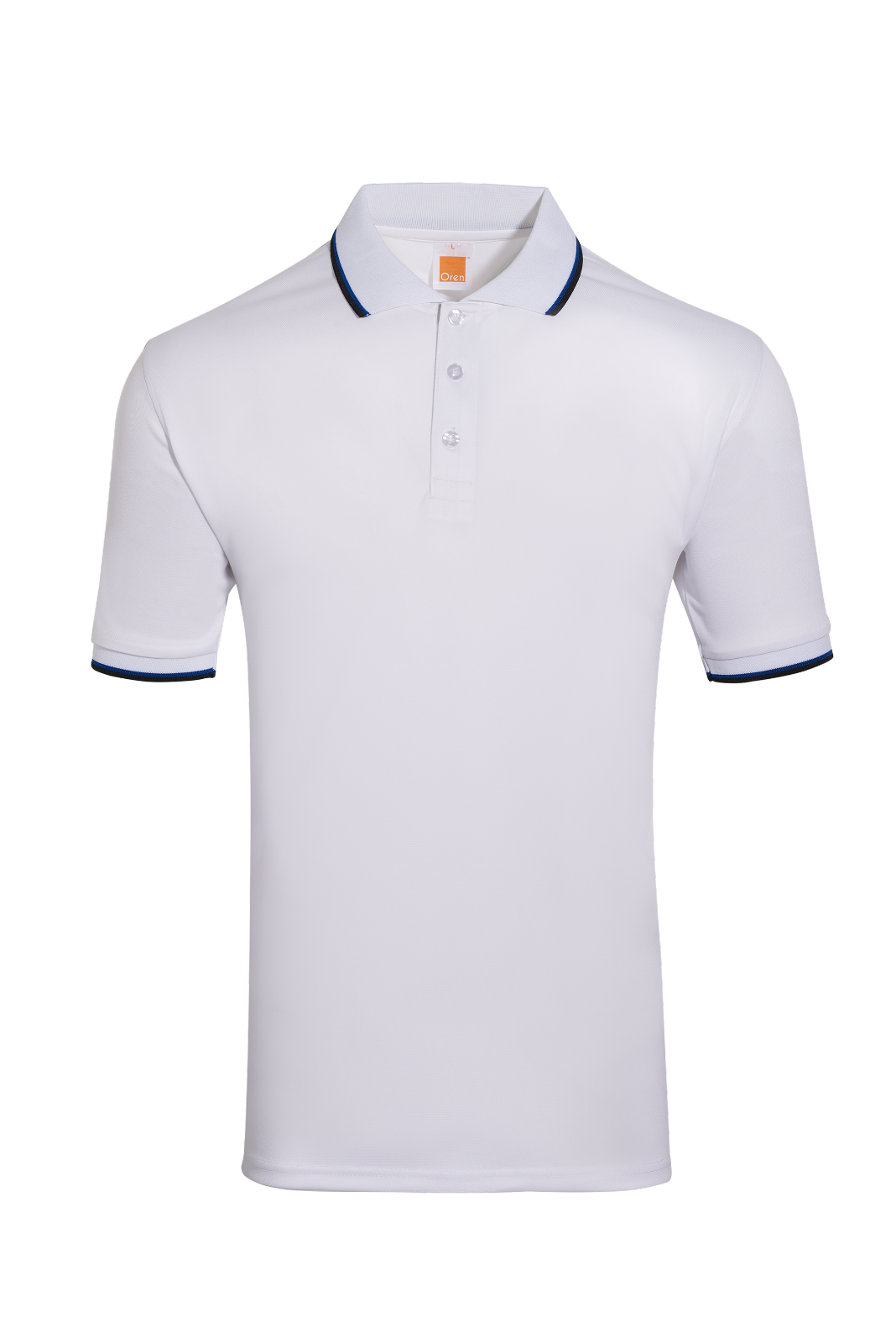 Unisex Microfibre Tipped Collar & Cuff Short Sleeve Polo Shirt QD 65