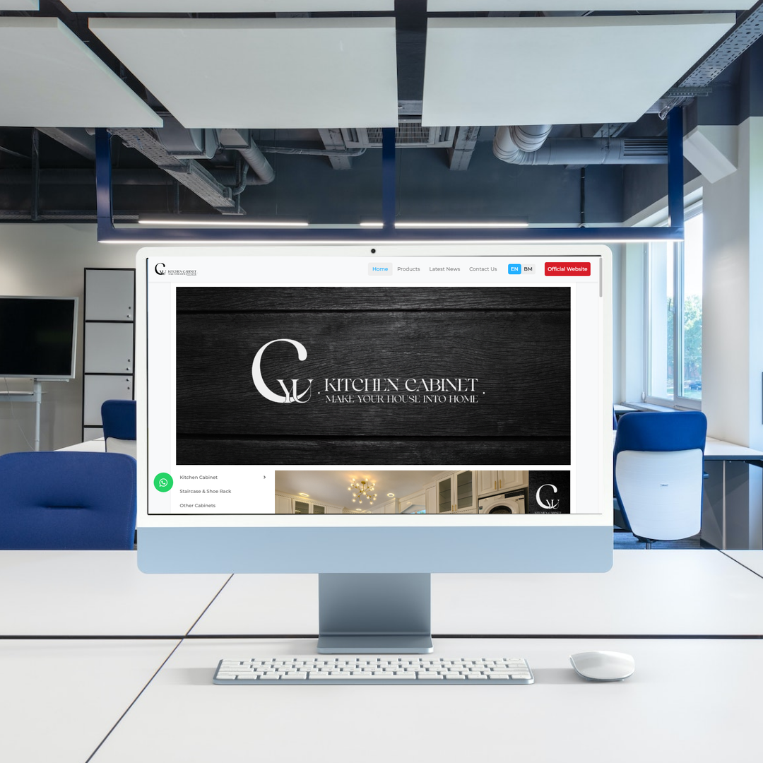 Kitchen cabinet manufacturer Web Design | SEO | Digital Marketing | Kajang, Selangor
