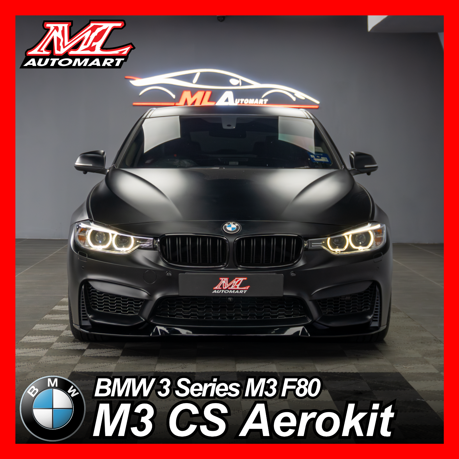 BMW 3 Series M3 F80 : M3 CS Aerokit Set