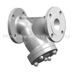 Automa Cast Iron Y-Strainer Flanged End SS304 Mesh