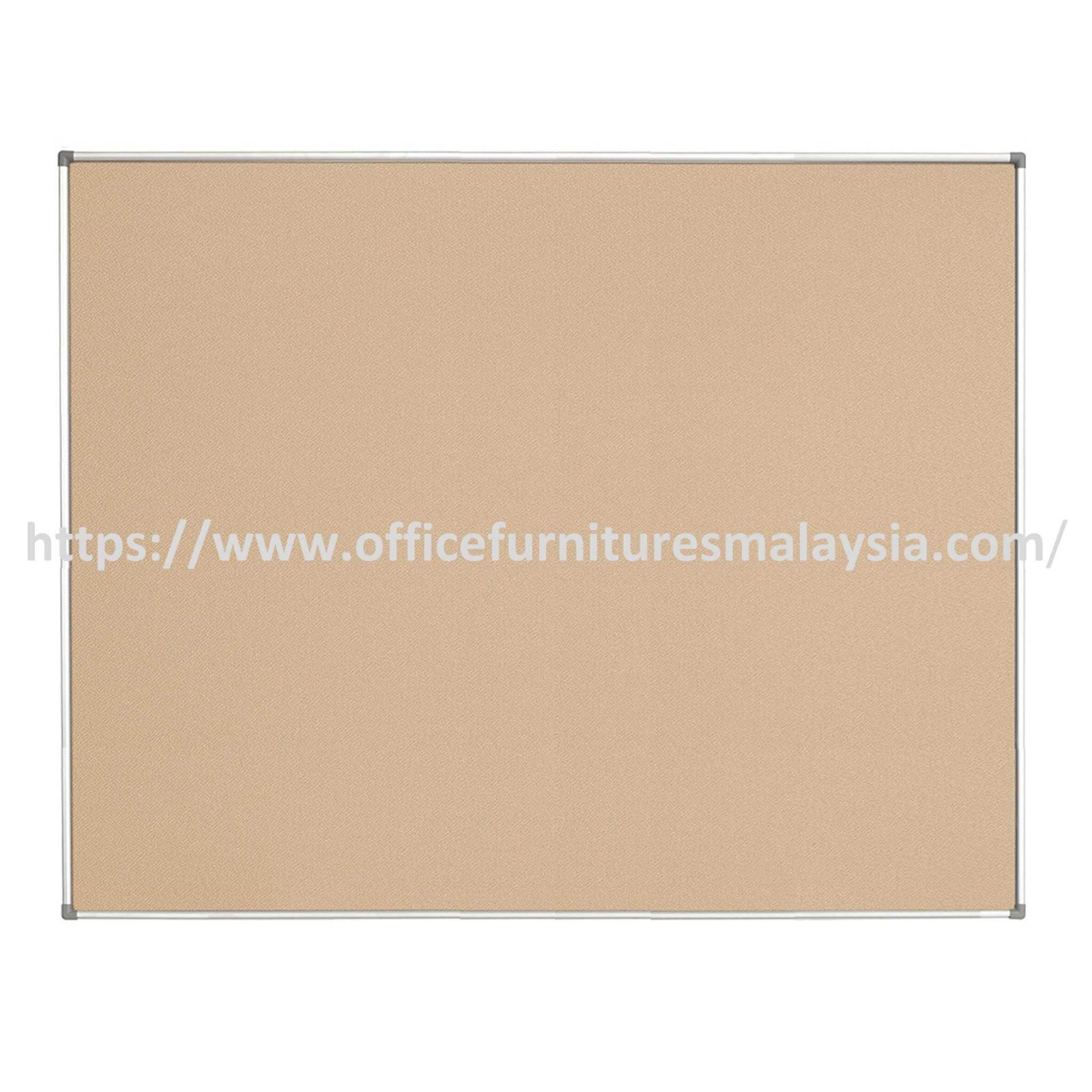 4 ft x 6 ft Notice Fabric Board OFMTN46