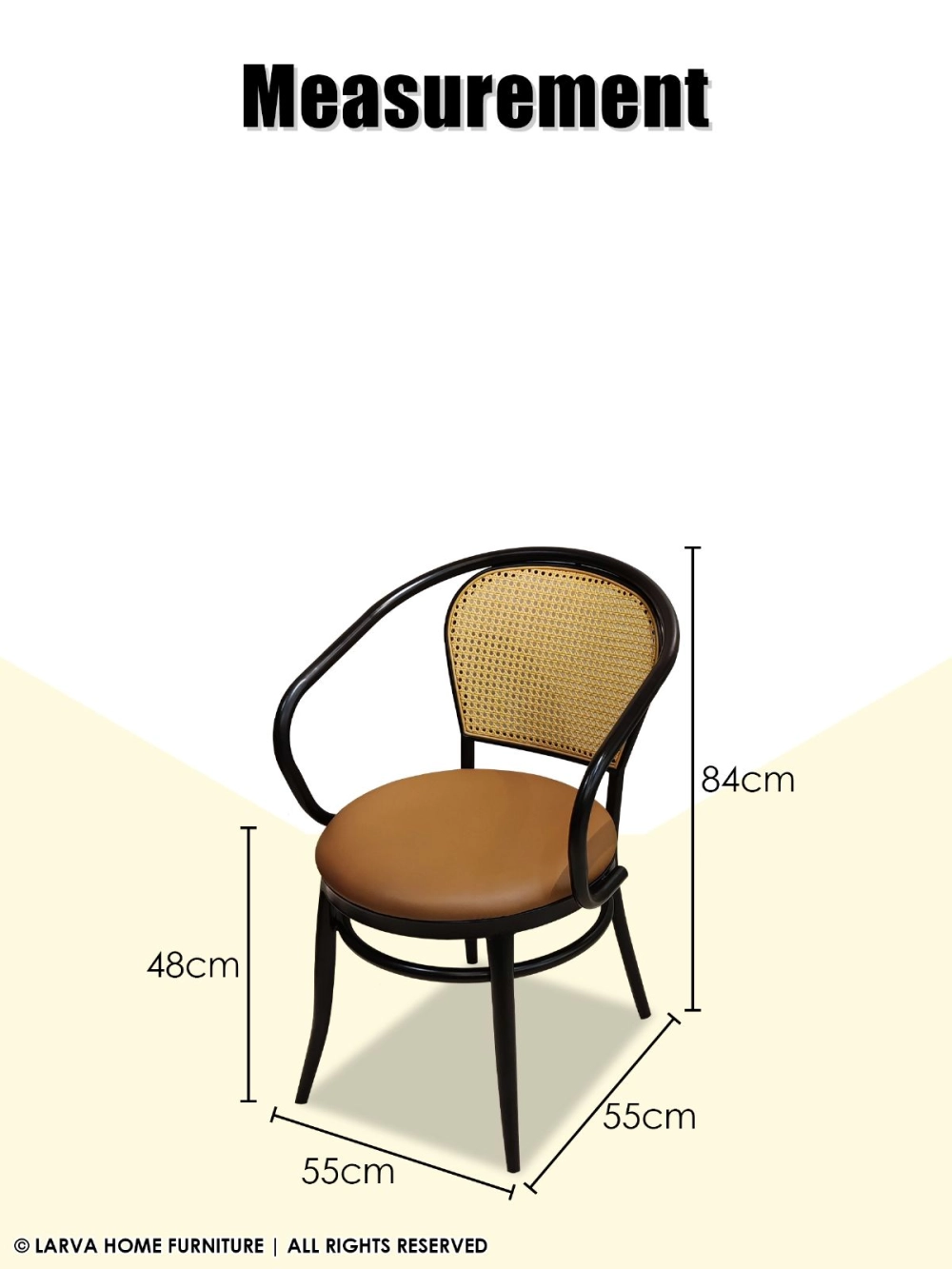 Muji Rattan Chair (2pcs)