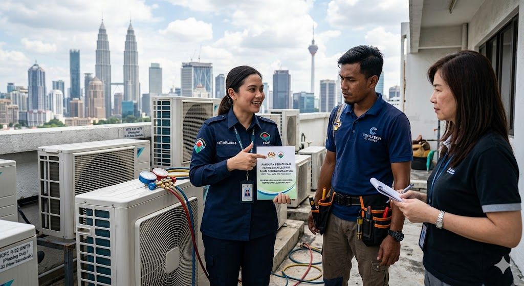 DOE environmental sustainability refrigerant rules Malaysia