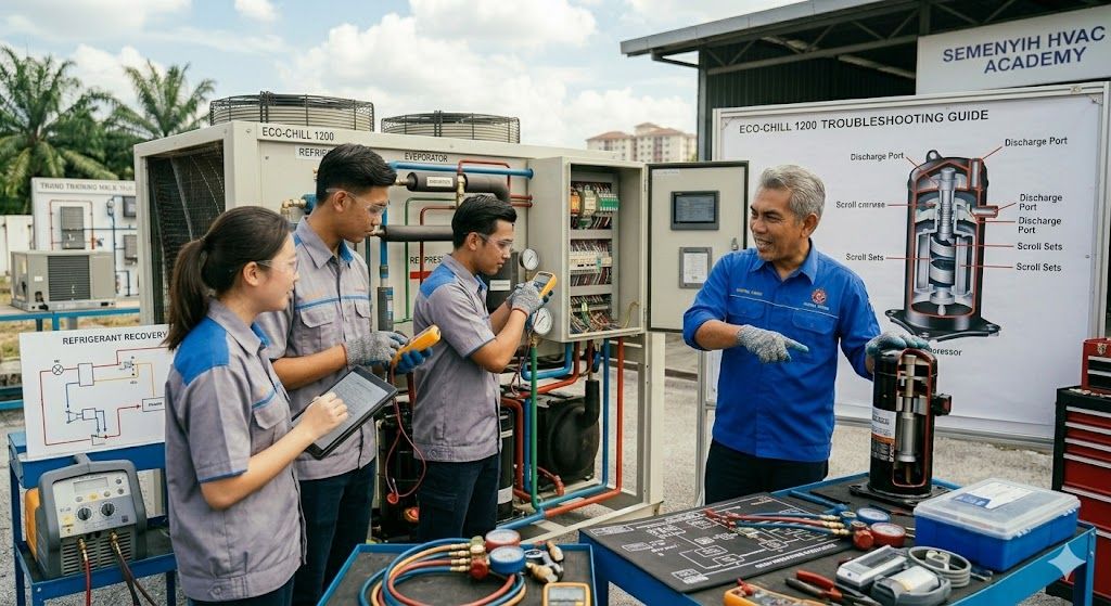 Commercial packaged chiller training