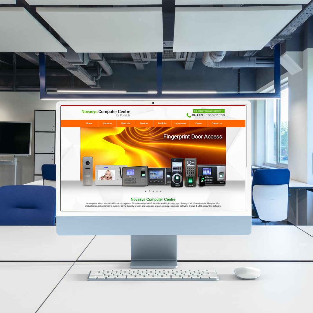 Novasys Website Design & SEO Case Study | Novasys Ai Operations For Singapore in Sabah