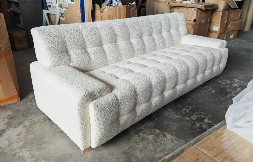 Stran 3 Seater Sofa (White)