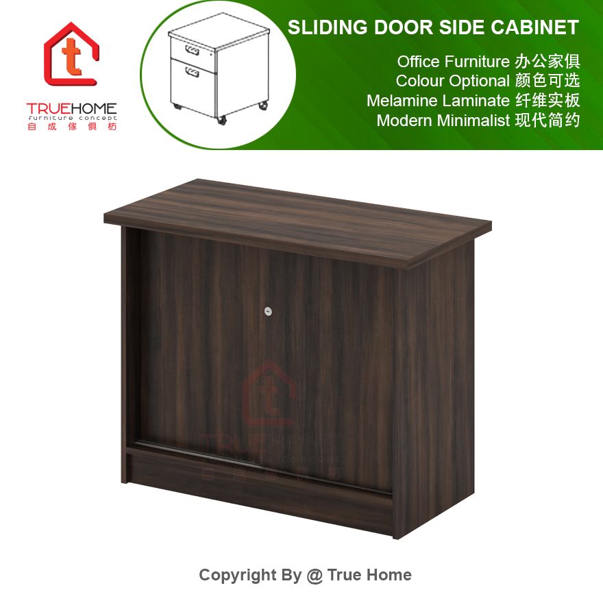 Sliding Door Side Cabinet