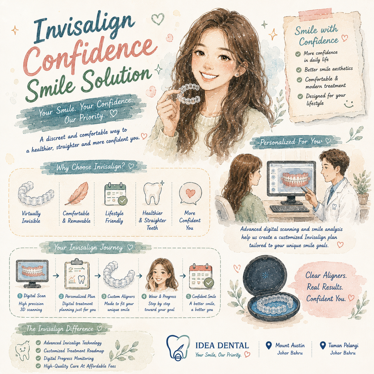 Invisalign Confidence Smile Solution