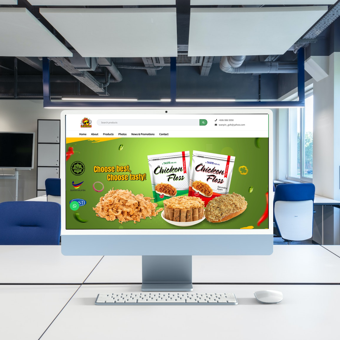 Nutri Taste Website Design & SEO Case Study | Halal Food Manufacturer in Johor