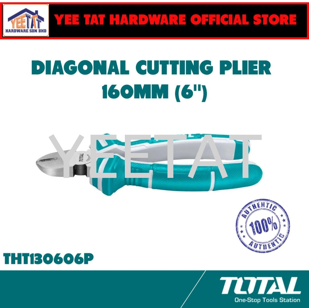 [ TOTAL ] THT130606P Diagonal Cutting Pliers 160MM (6")