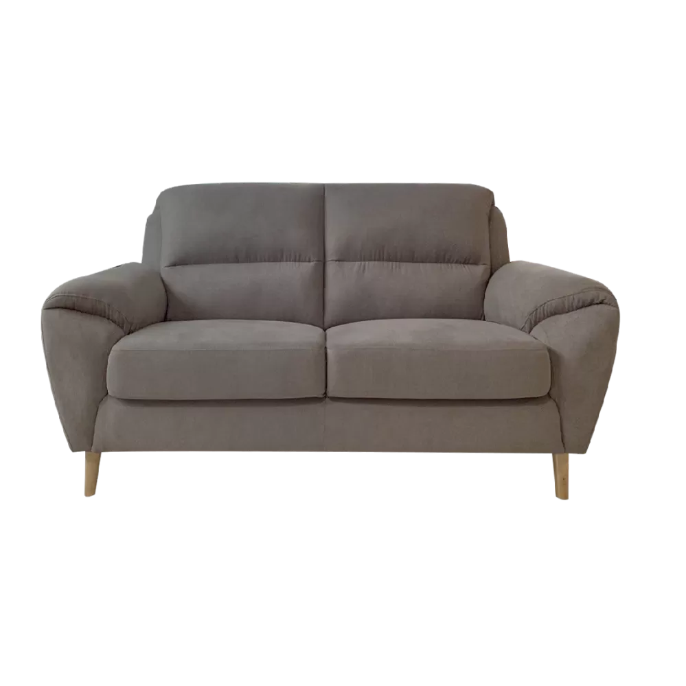 2 Seater Grey Fabric