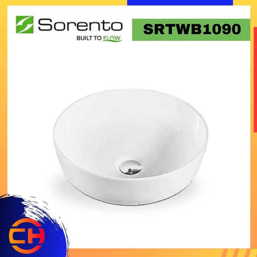 SORENTO ULTRA THIN EDGE BASINS SRTWB1090  ( L410xW410xH140mm )