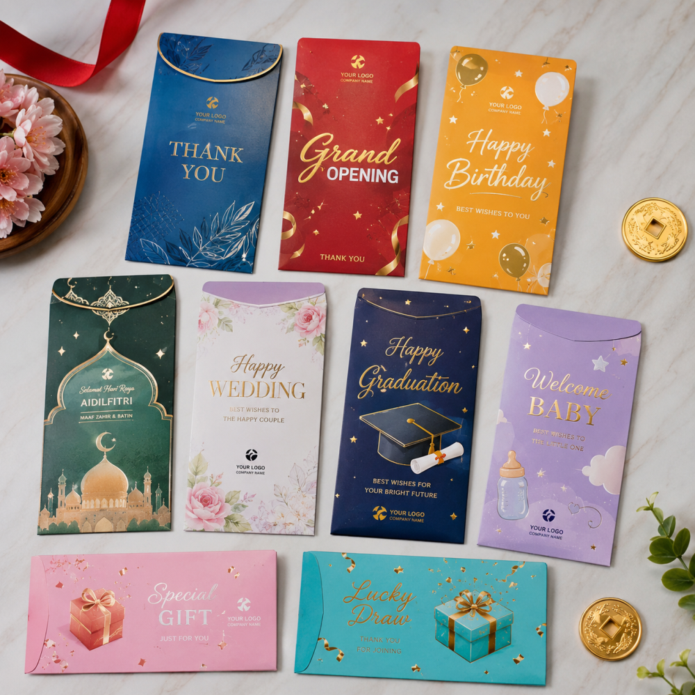 Seasonal Packet Printing (Customize) | Custom Event, Promotional & Campaign Packets