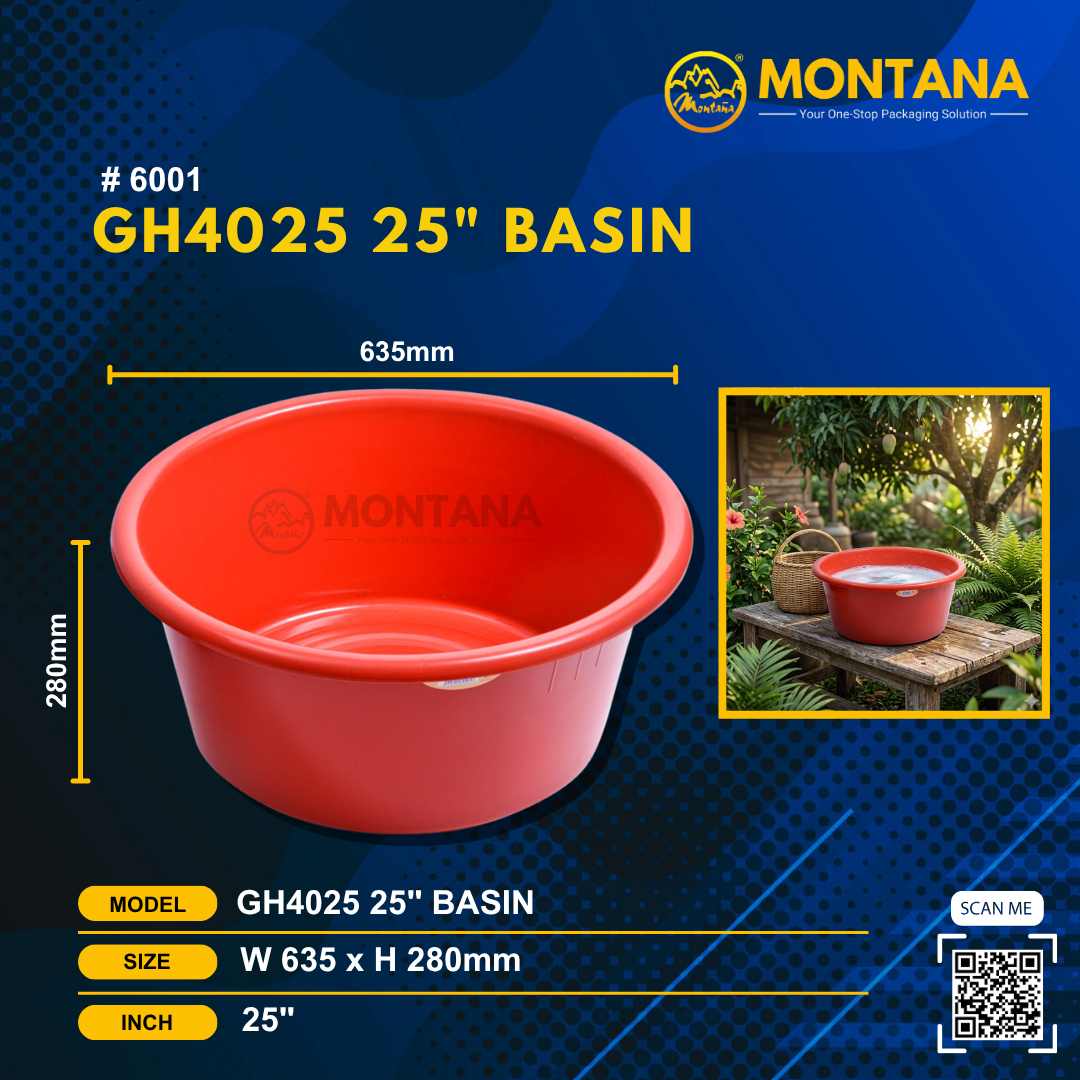 (6001) GH4025 25" BASIN