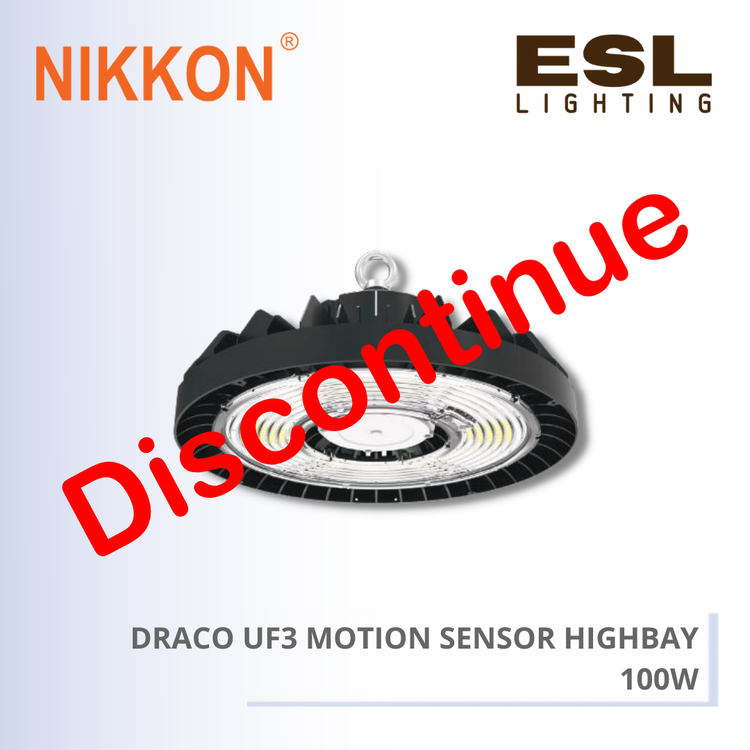 [DISCONTINUE] NIKKON Draco UF3 Motion Sensor Highbay 100W - UF3 100W