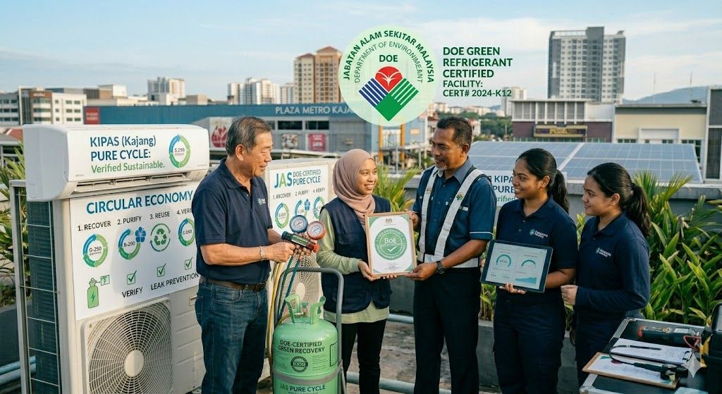 green refrigerant management Malaysia DOE