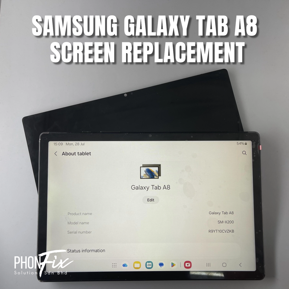SAMSUNG GALAXY TAB A8 SCREEN REPLACEMENT SERVICE