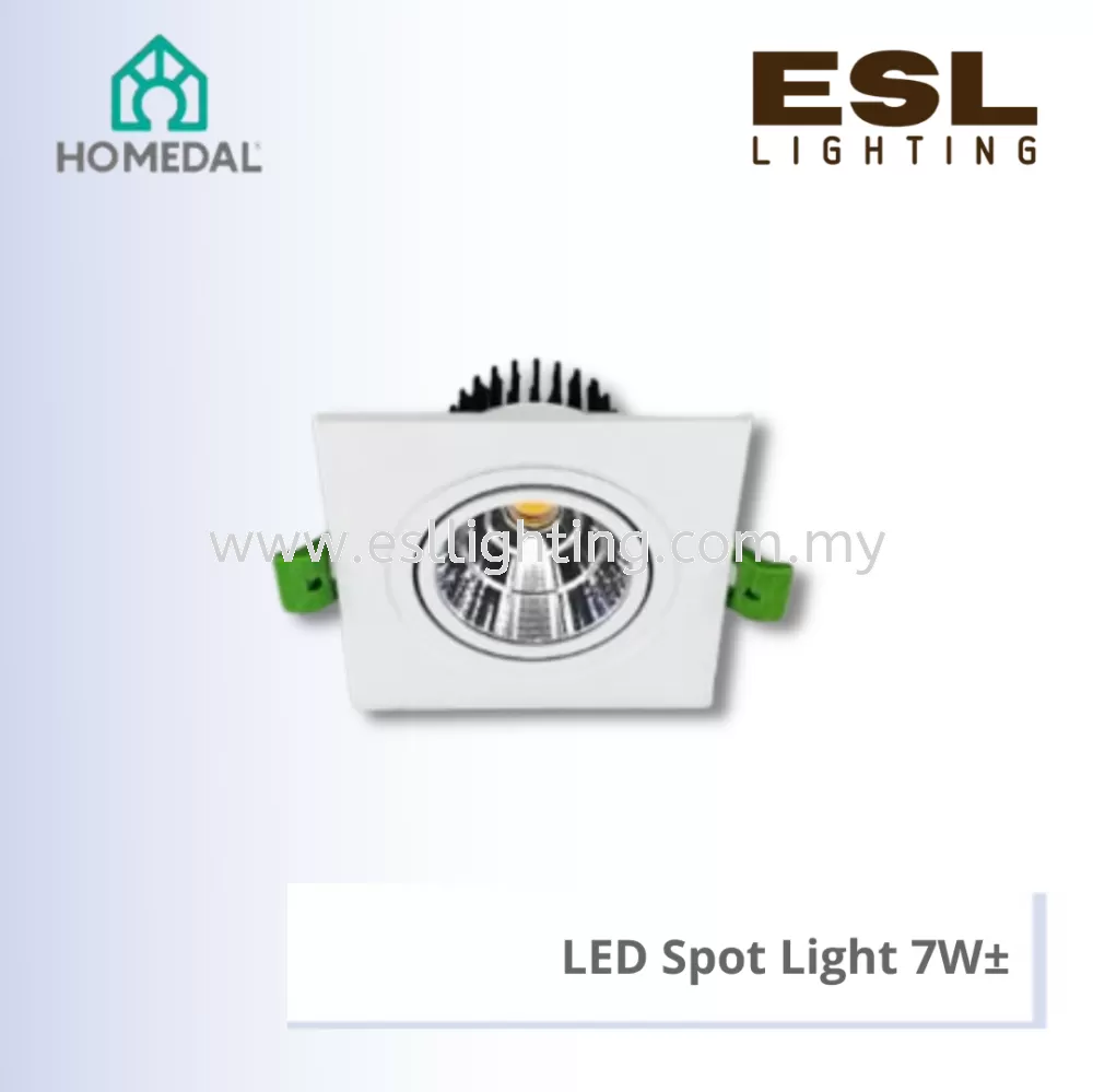 HOMEDAL LED Eyeball Spot Light 7W - HML-16-SQ-7W