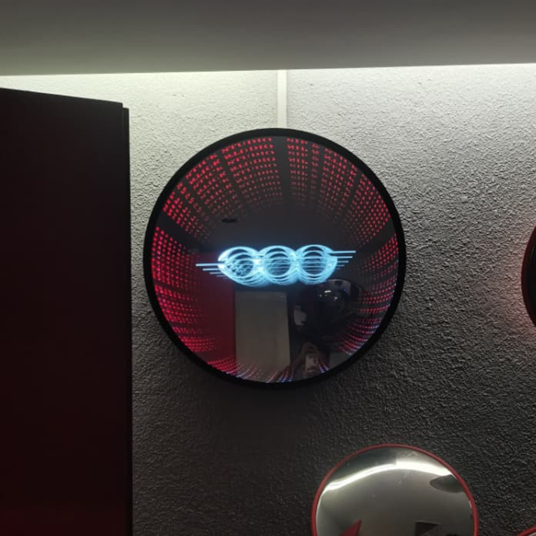 Infinity Acrylic Mirror Led Box Up
