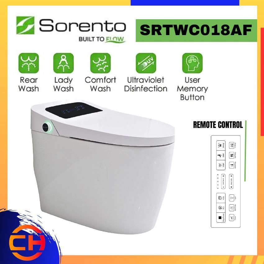 SORENTO INTELLIGENT WATER CLOSETS SRTWC018AF