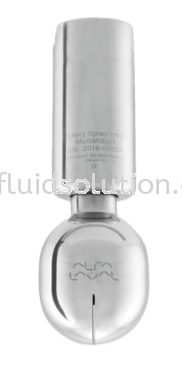 Alfa Laval Multi Series Rotary Spray Head for Low-Flow Hygienic Application