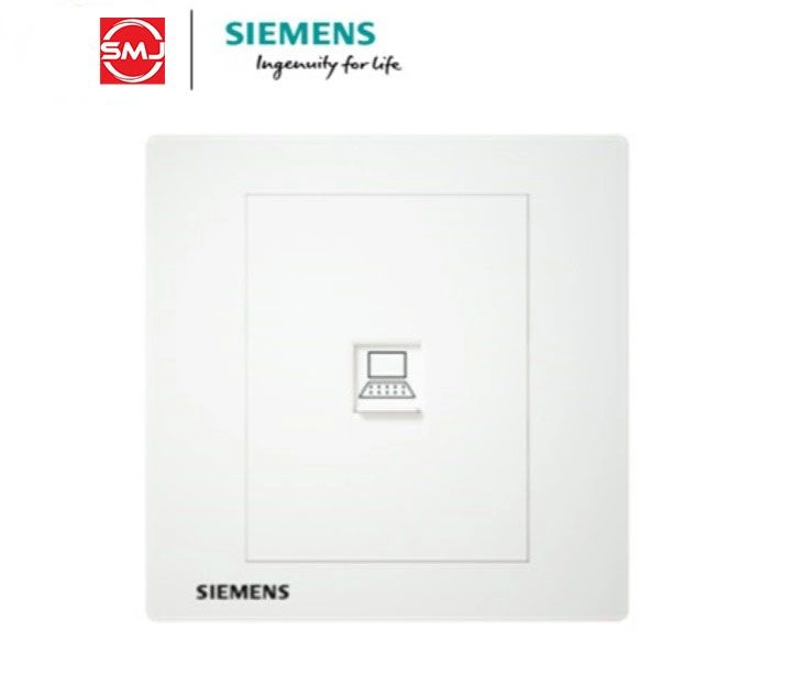 Siemens 1 Gang RJ45 CAT6 Socket