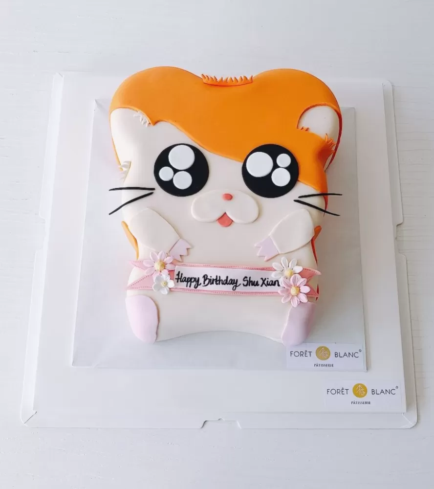 Hamtaro Hamster Cake