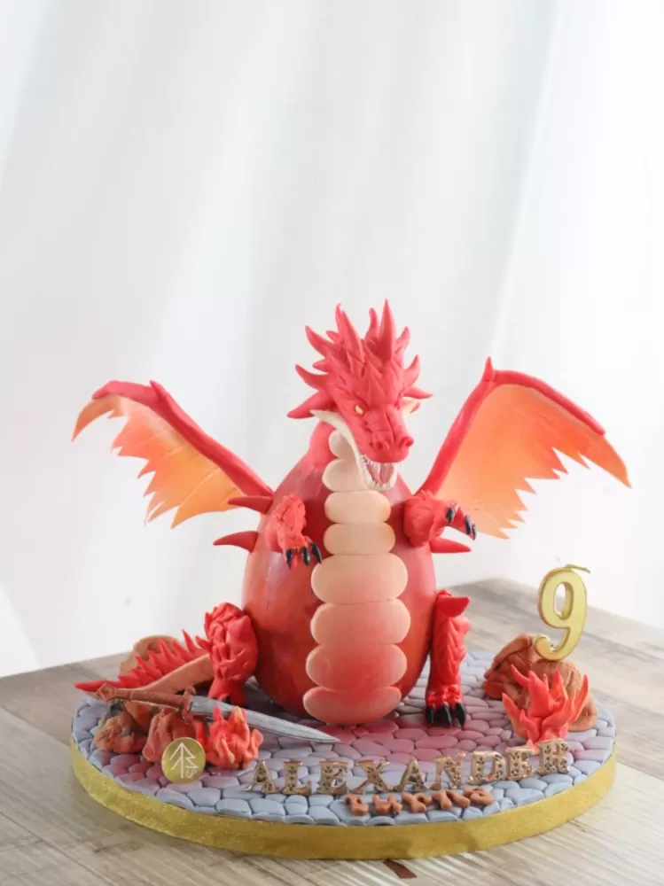 Red Dragon Chocolate Pinata