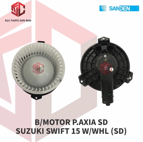 BLOWER MOTOR PERODUA AXIA SD SUZUKI SWIFT 15 W/WHL (SANDEN)