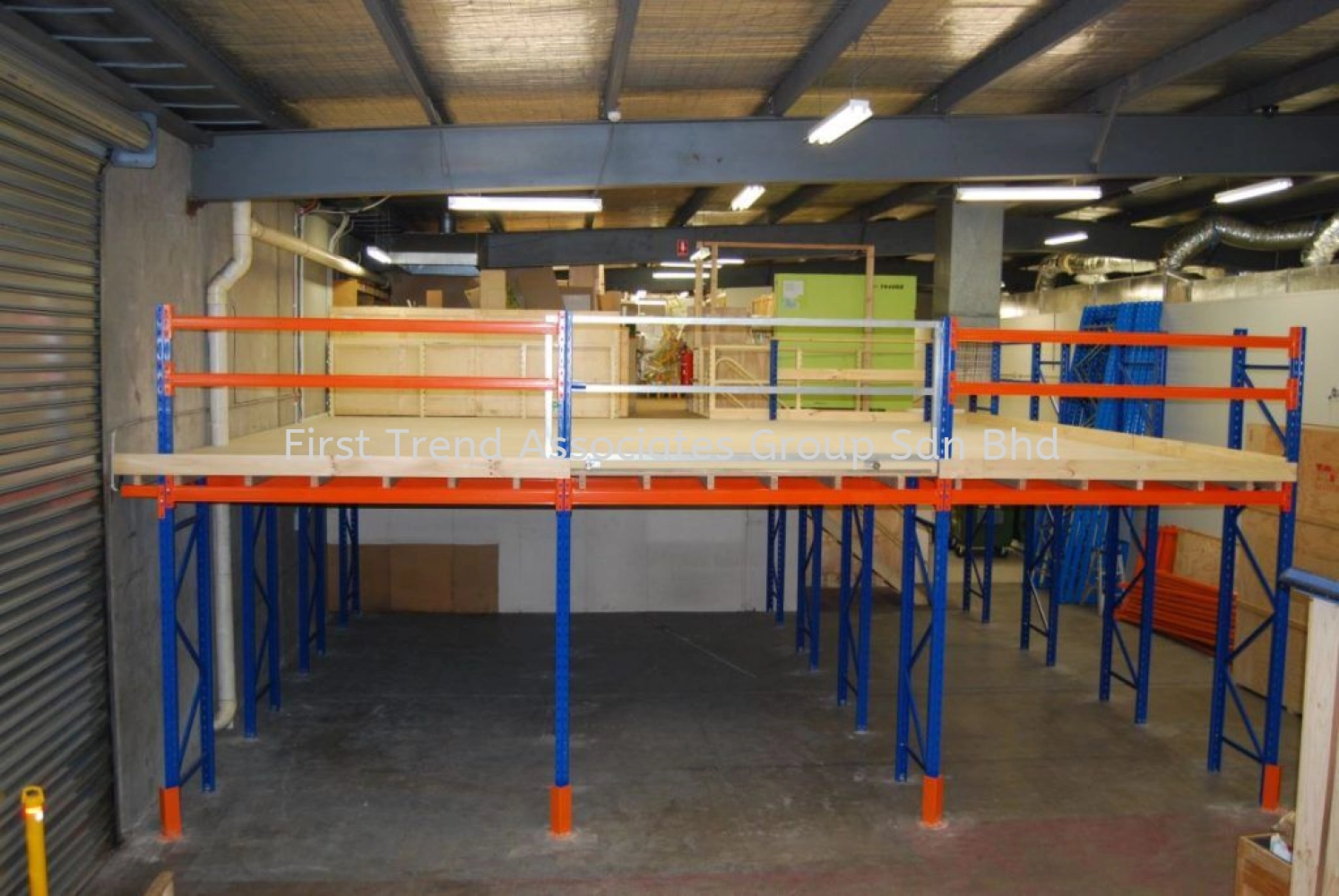 Mezzaniane Floor Racking System