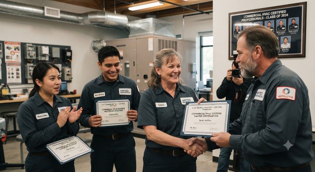 Commercial HVAC maintenance certification