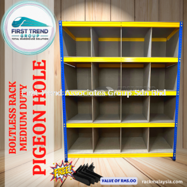 Pigeon Hole Boltless Rack