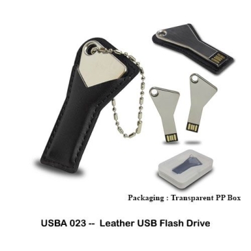 USBA023 -- Leather USB Flash Drive