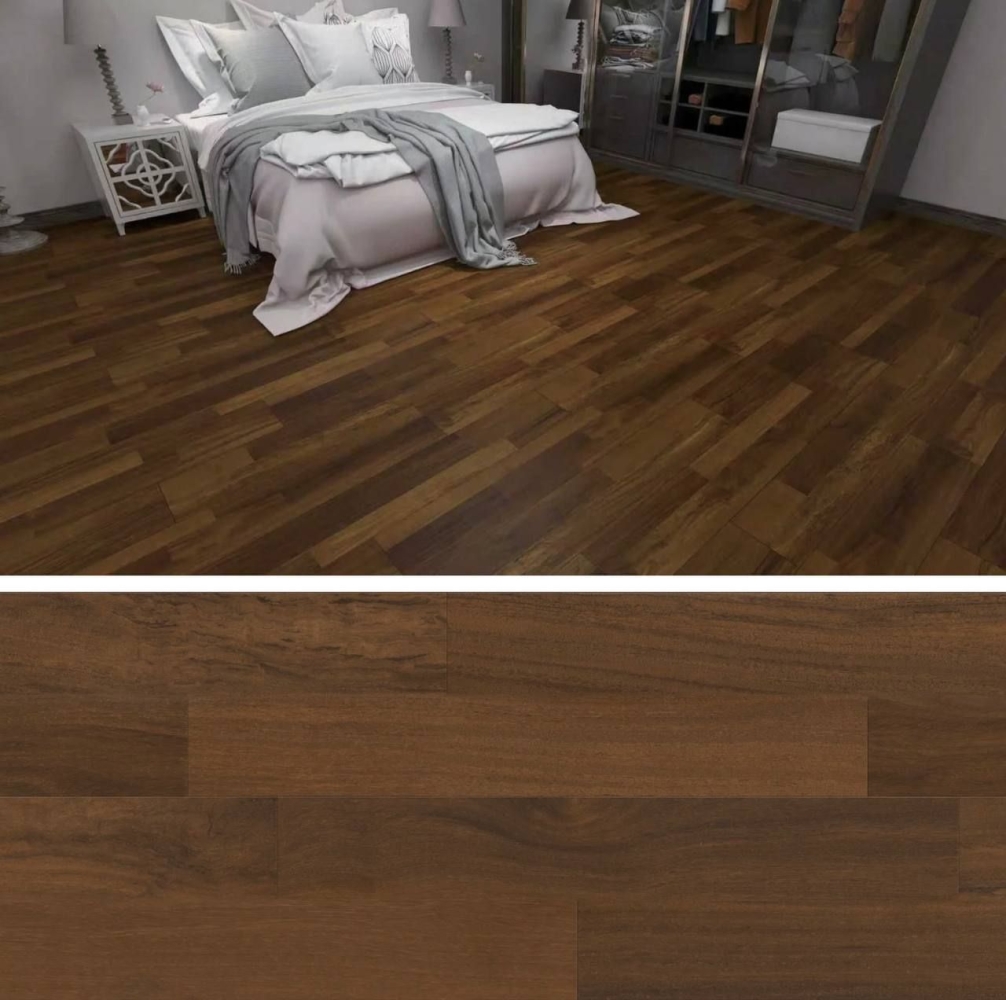 Queens Floor LVT Flooring STANDARD (Fiberglass Core) QVG102-04 DARK EMBER