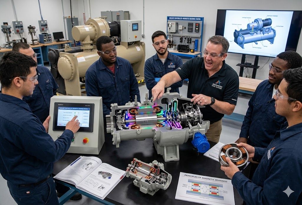 Magnetic bearing HVAC chiller course
