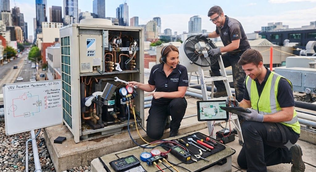 VRV system preventive maintenance