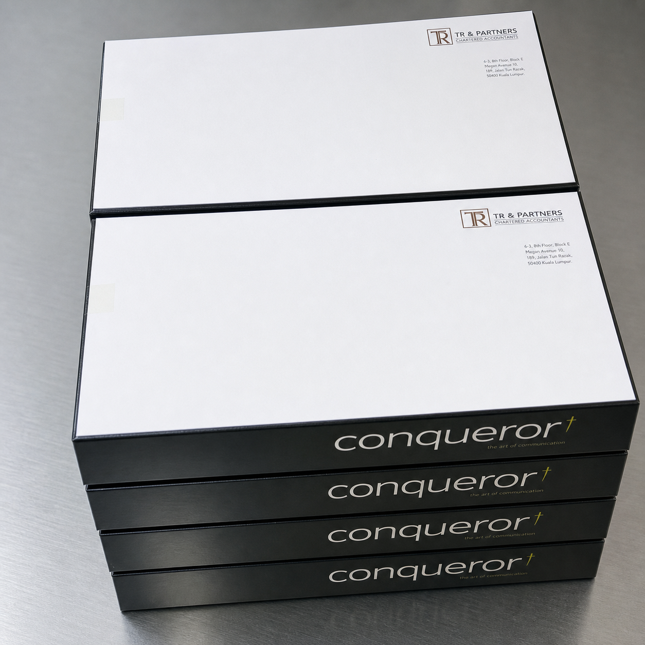 Corporate letterhead printing sample