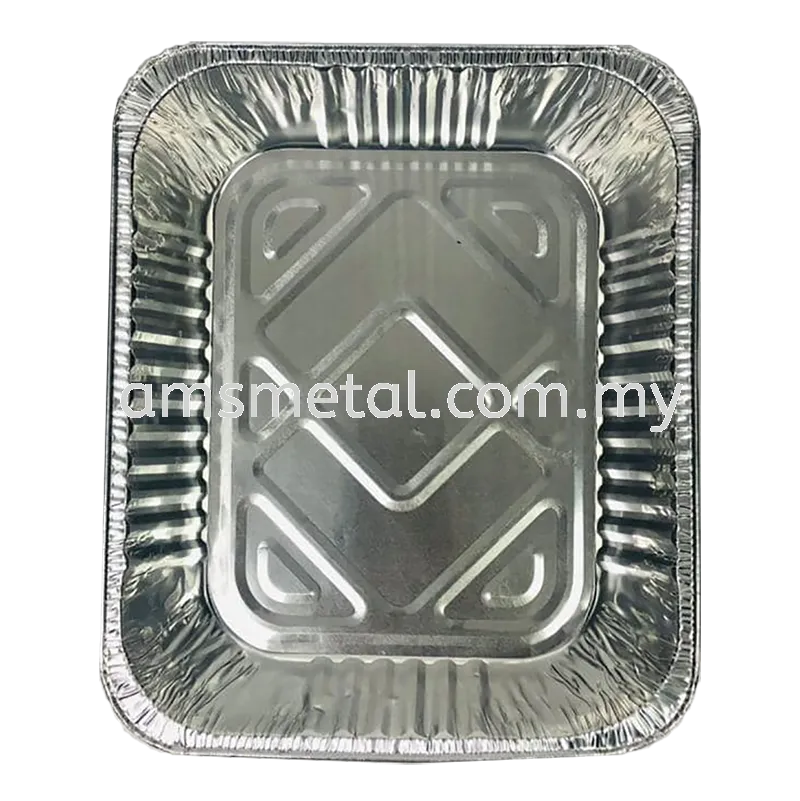 Aluminium Container Foil Code 53900  S Size 323x 265 x 61 H (2PCS/5PCS) With / Without Lid